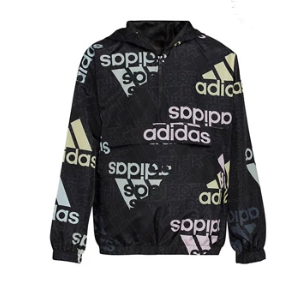 - Adidas aop wind powerover jacket size large